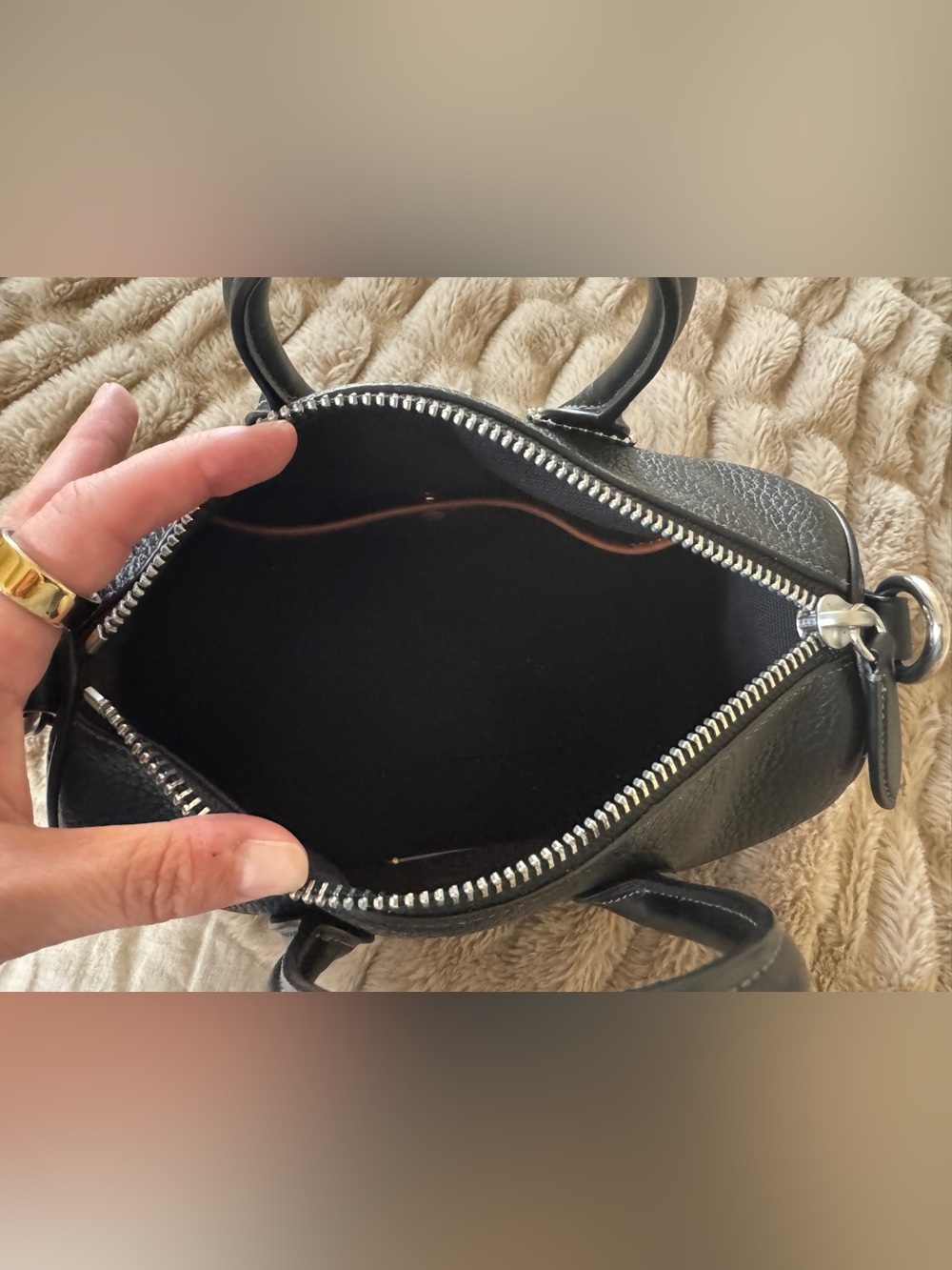 Coach Compass Bag 25 - Black - Picture 7 of 10
